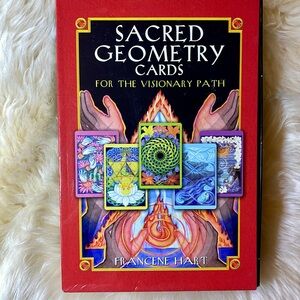 Sacred Geometry Cards by Francene Hart - Red Box with Multicolor Artwork